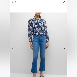PAIGE Colette Crop Flare Size 28